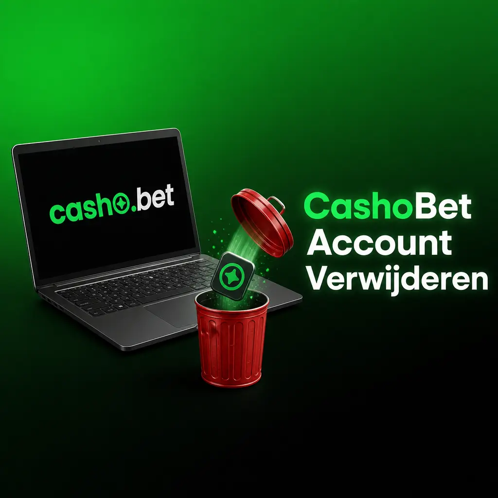 CashoBet account verwijderen stappen