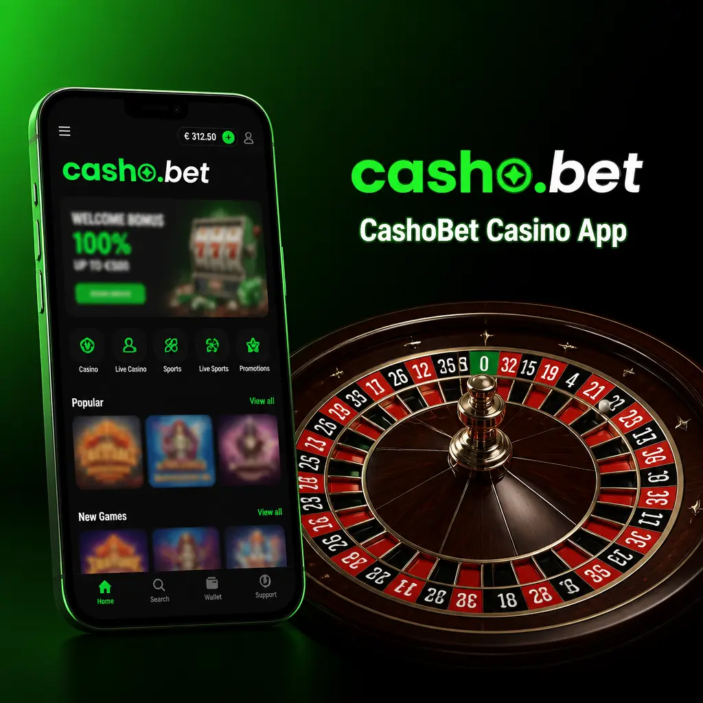 CashoBet casino-app met livecasino en slots