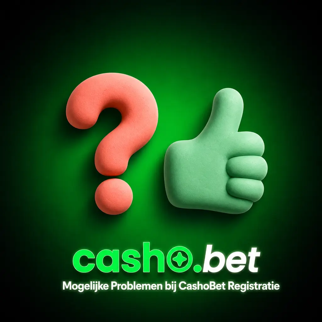 Klant lost een registratieprobleem op bij CashoBet